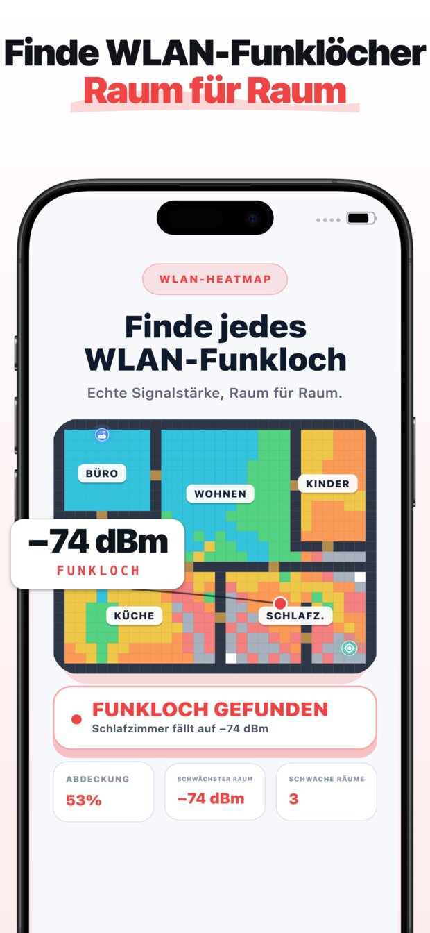 Zeichne deinen Grundriss – starte leer, nutze ein smartes Startlayout oder wähle eine Vorlage.